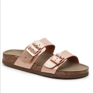 NWT Madden Girl Brando, rose gold 7.5